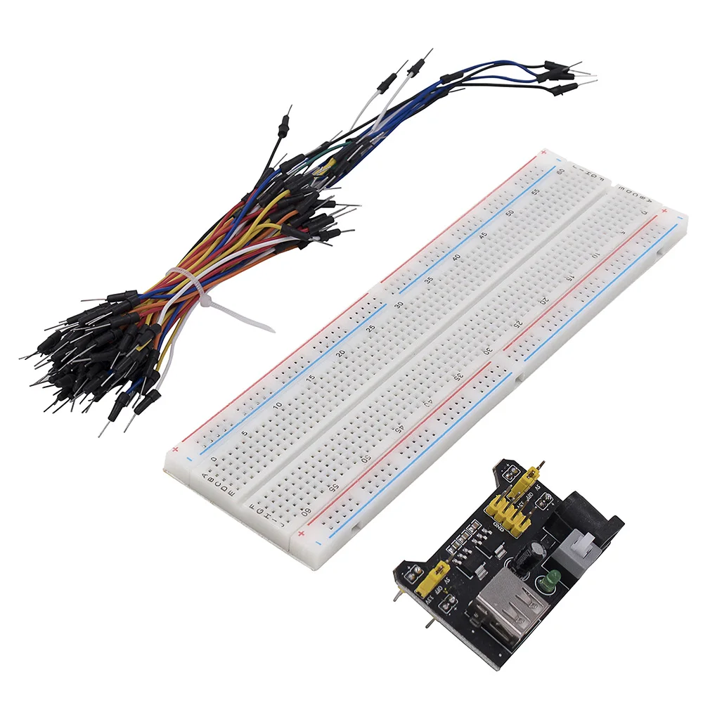 MB102 макетная плата модуль питания 3 В 5 В/МБ 102 830 точек прототипа для набора Arduino/65
