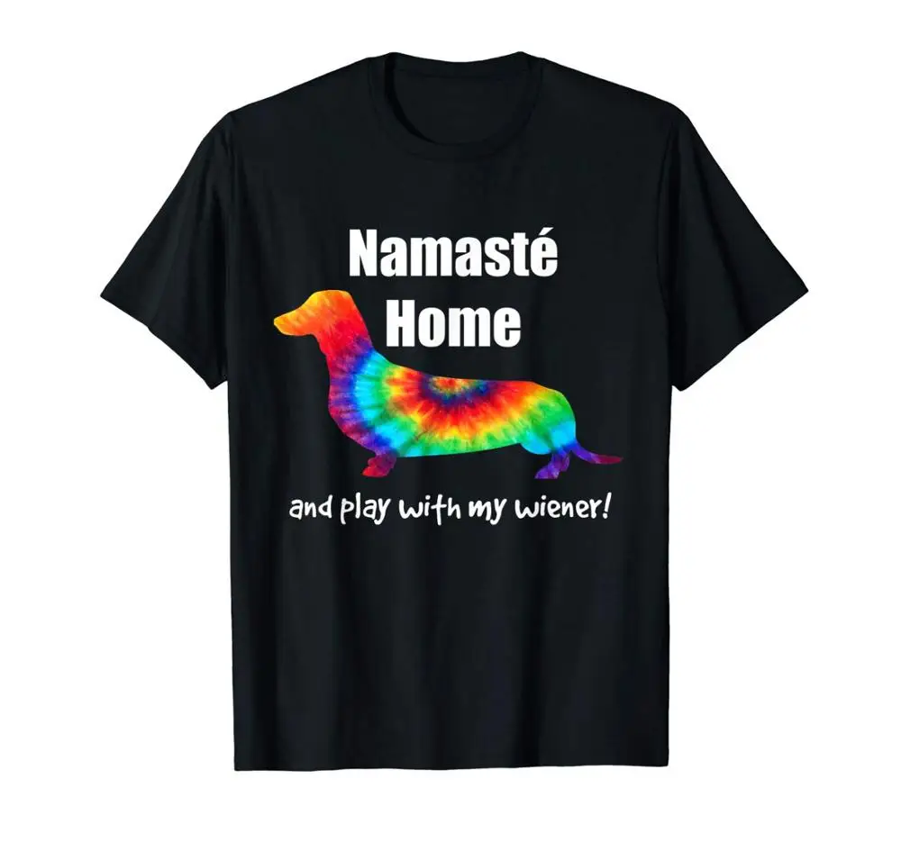 

2020 New Arrival Men'S Fashion Love My Wiener Dog Shirt Funny Dachshund Mom Or Dad Gifts