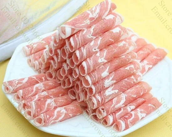 Ручная замороженная ломтерезка для рыбы и мяса Различные машины нарезки пищи |