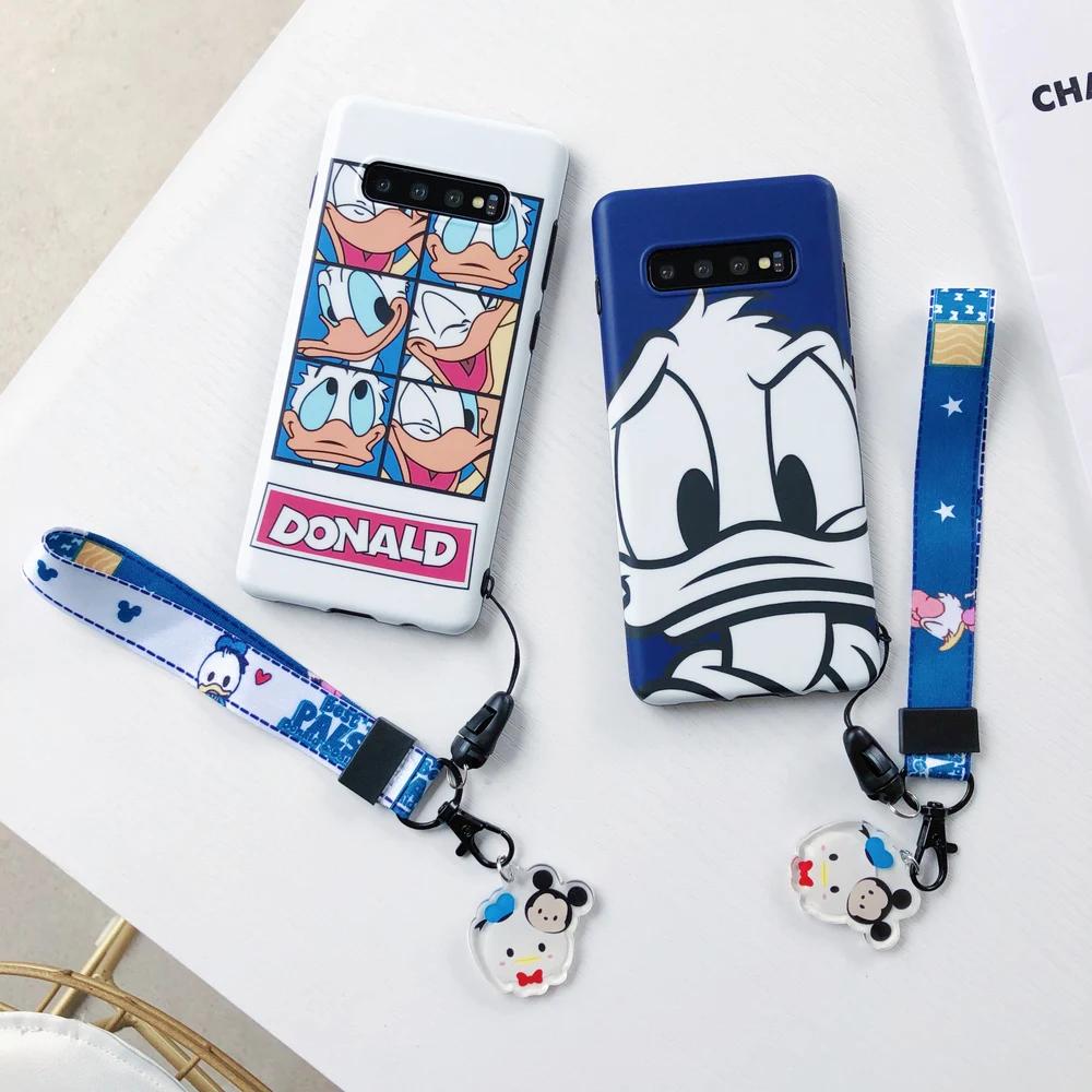 Забавный чехол с изображением Дональда Трампа из мультфильма S10 Plus мягкие