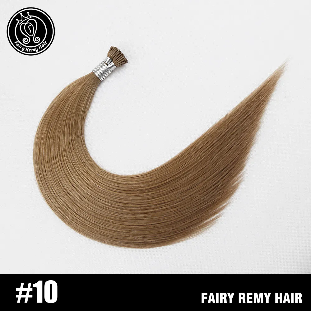 #10 I Tip Remy человеческие волосы для наращивания предварительно скрепленный наконечник палки для наращивания пепел блонд 22 дюйма 1 г на нитке 50 прядей сказочные волосы remy - Цвет: #10
