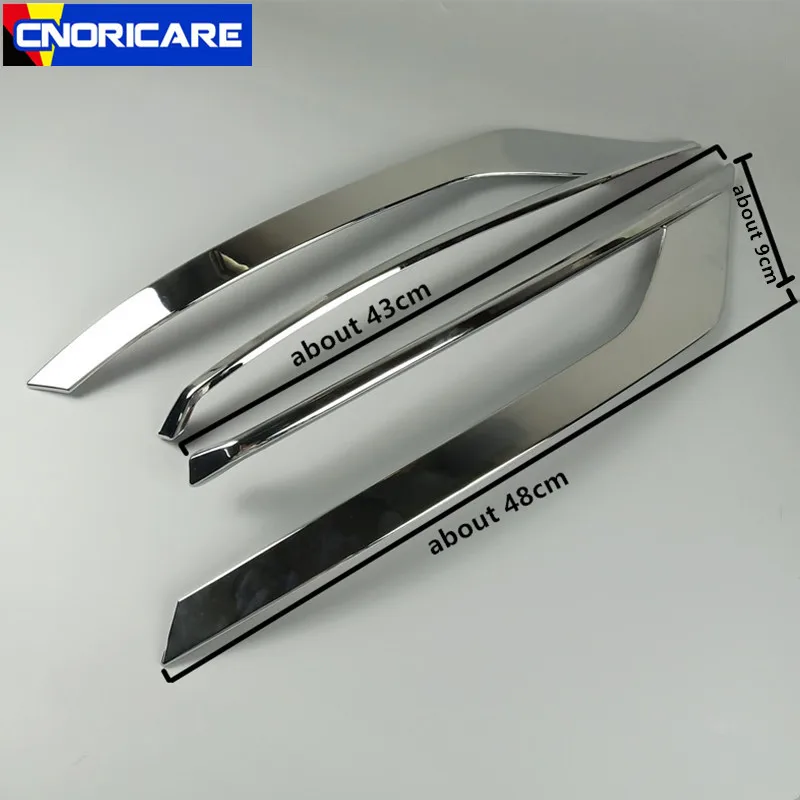 Стайлинг автомобиля передняя противотуманная фара рамка декоративная наклейка