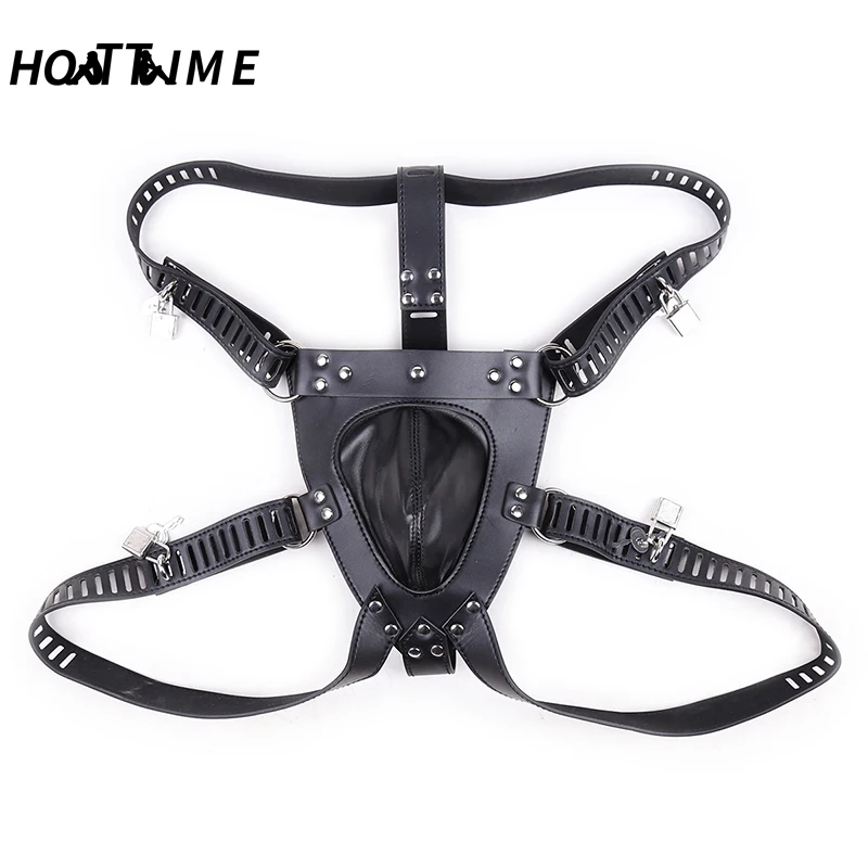 Мужской кожаный целомудрие Пояс верности секс-игры для пар | Красота и здоровье