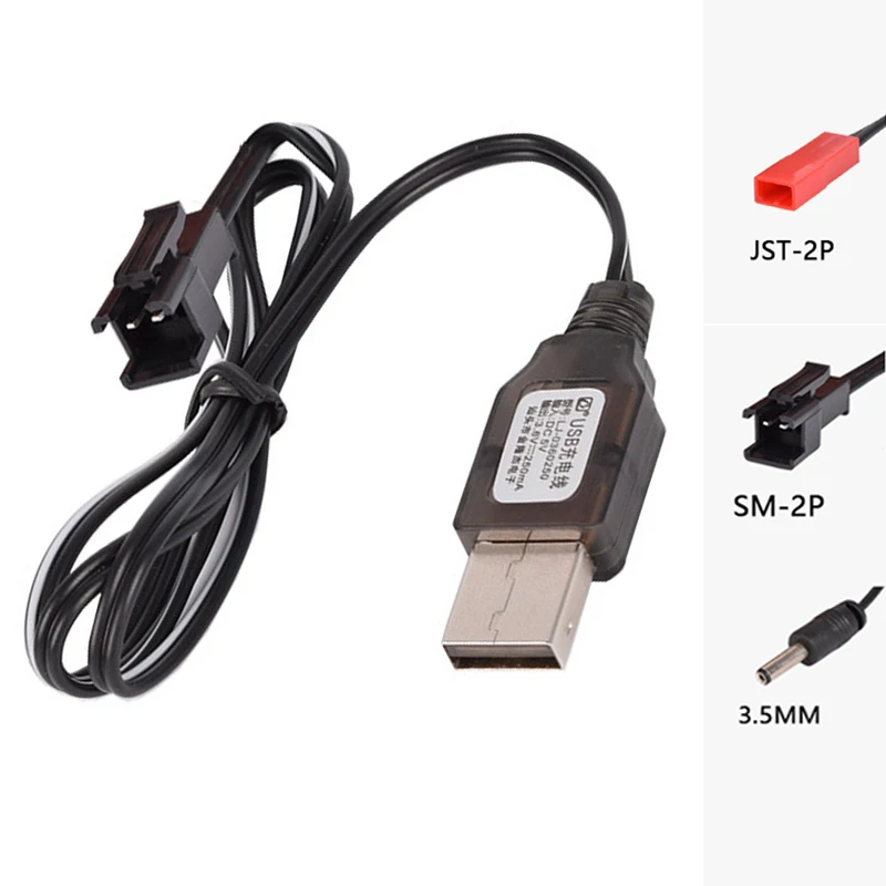 Зарядное устройство 3 6 В встроенный чип USB Ni Cd/Ni mh аккумулятор зарядное RC игрушки