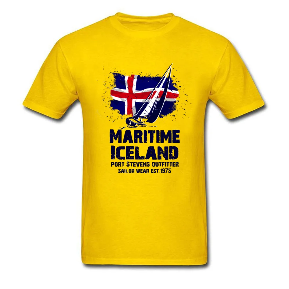 Hipster Men's White Tshirt Oversized Plain Wholesale Online Maritime Sails Iceland Flag Patterns T Shirts For Men Summer Style | Мужская
