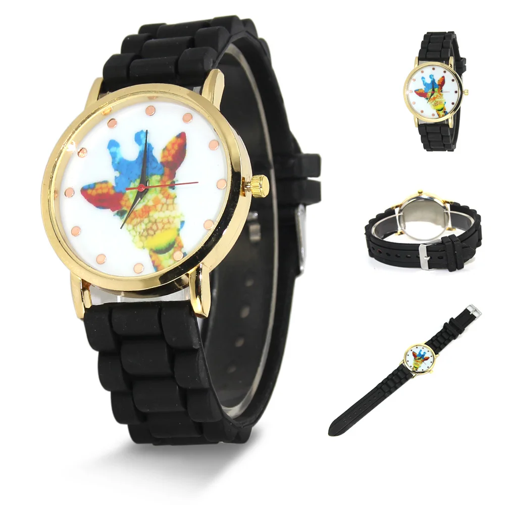 Relojes mujer 2016 Женщины Силиконовой Резины Желе Гель Кварцевые Повседневные