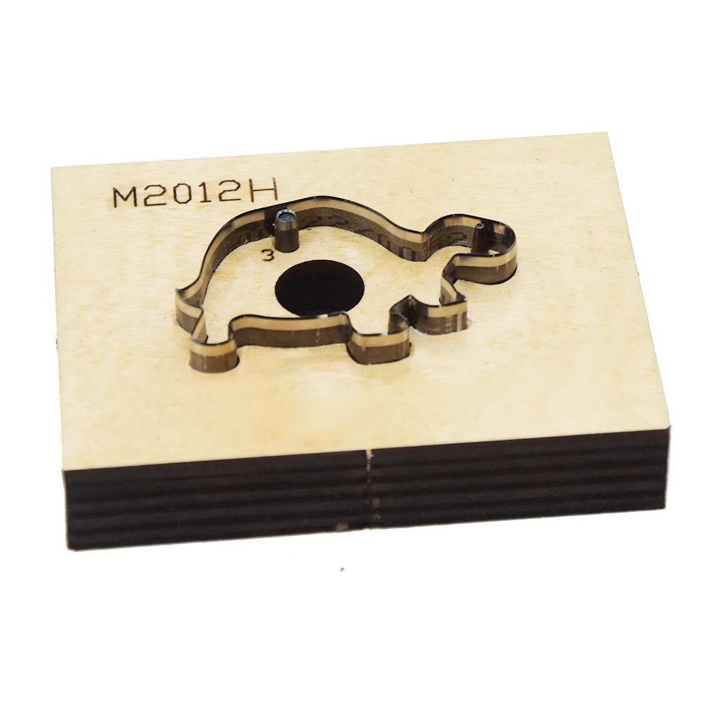 Японское стальное лезвие Штампованная Сталь дырокол черепаха брелок кулон