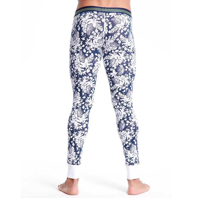 Новинка мужские длинные штаны облегающие пикантные легинсы с низкой талией