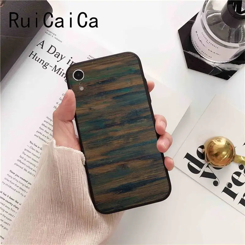 Ruicaica мягкий силиконовый черный чехол для телефона из ТПУ с изображением
