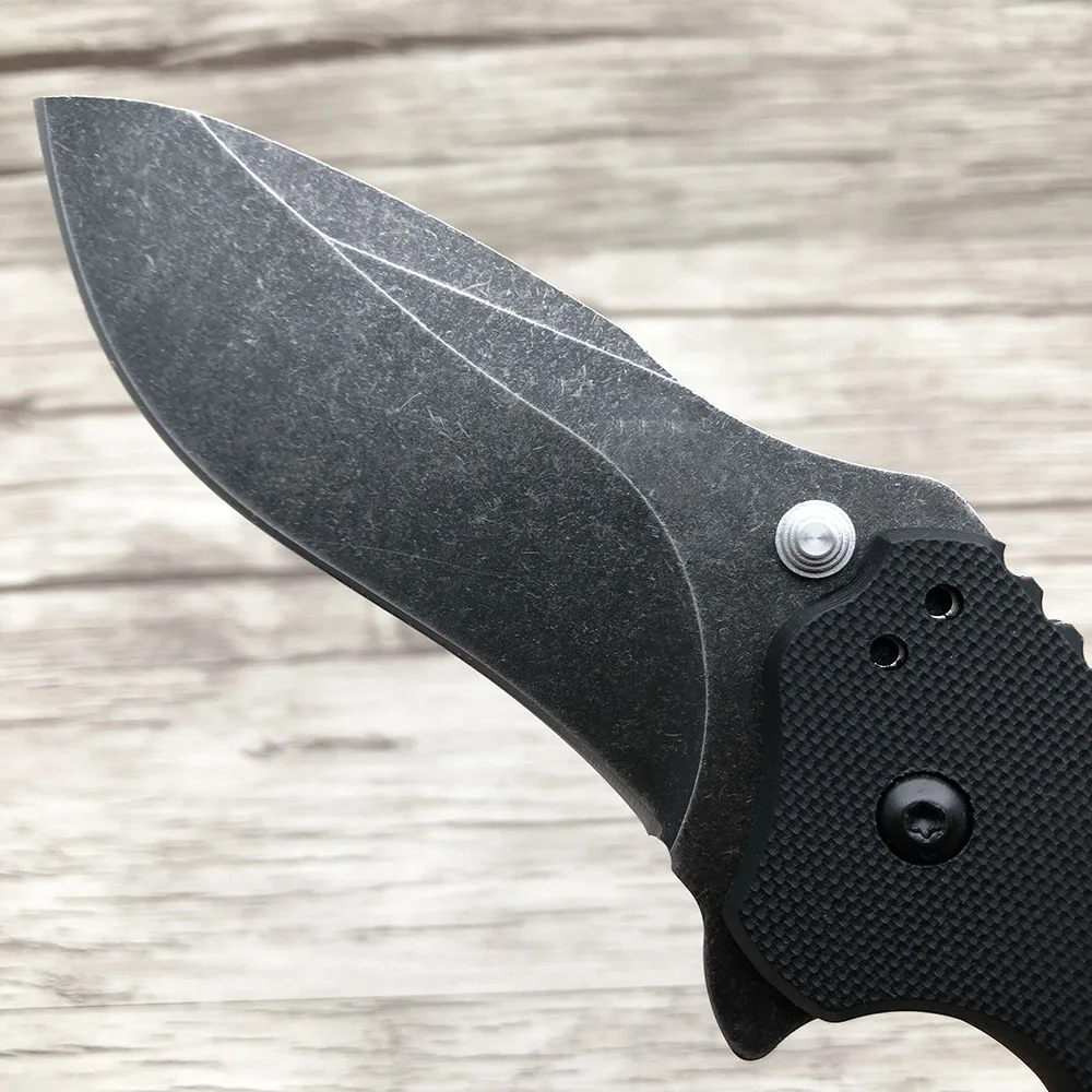 ZZSQ 0350BW Тактический выживания складной нож G10 ручка подшипника ножа подшипник карманный нож Кемпинг Охота Открытый EDC инструмент нож