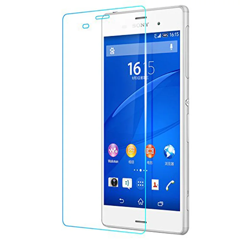 Защитная пленка для SONY Xperia C3 C4 C5 E3 E4 E5 T3 M2 M4 M5 L1 L2|screen protector|protector screenphone screen protector |