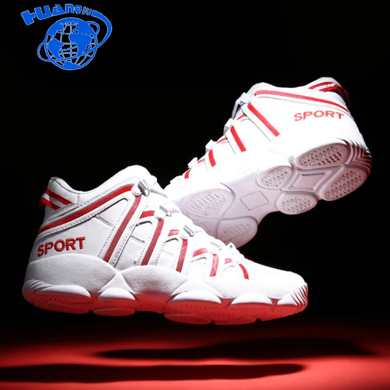 HUANQIU 2019 spring new men shoes breathable deodorant casual sneakers thick bottom increased couple ZLL673 |