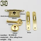 Высококачественная деревянная коробка, фурнитура, аксессуары, замок для сигар, античный деревянный замок для коробки, оснащенный винтом 10 шт.лот