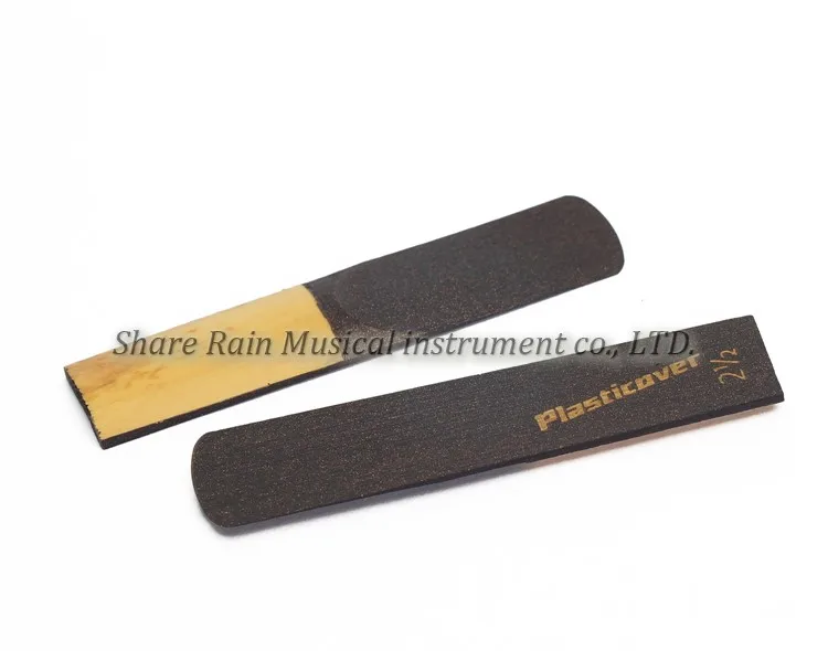 RICO Plasticover Eb alto sax reed 2,5#, 3,0#, 3,5# коробка из 5 саксофона reed