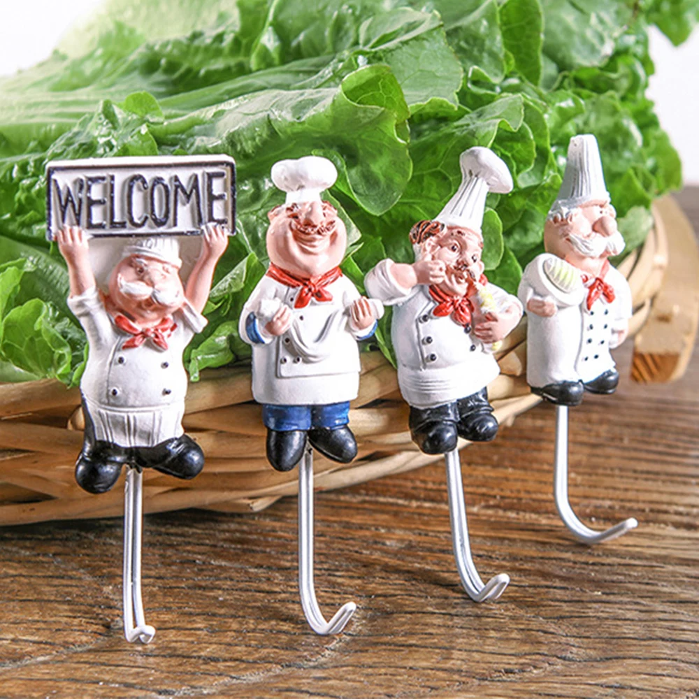 Новая кухонная мультяшная стойка для хранения в форме крючка из