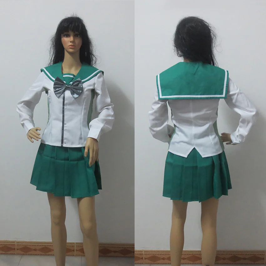 Школьная школа мертвых Fujimi школьная униформа для девочек косплея индивидуальный