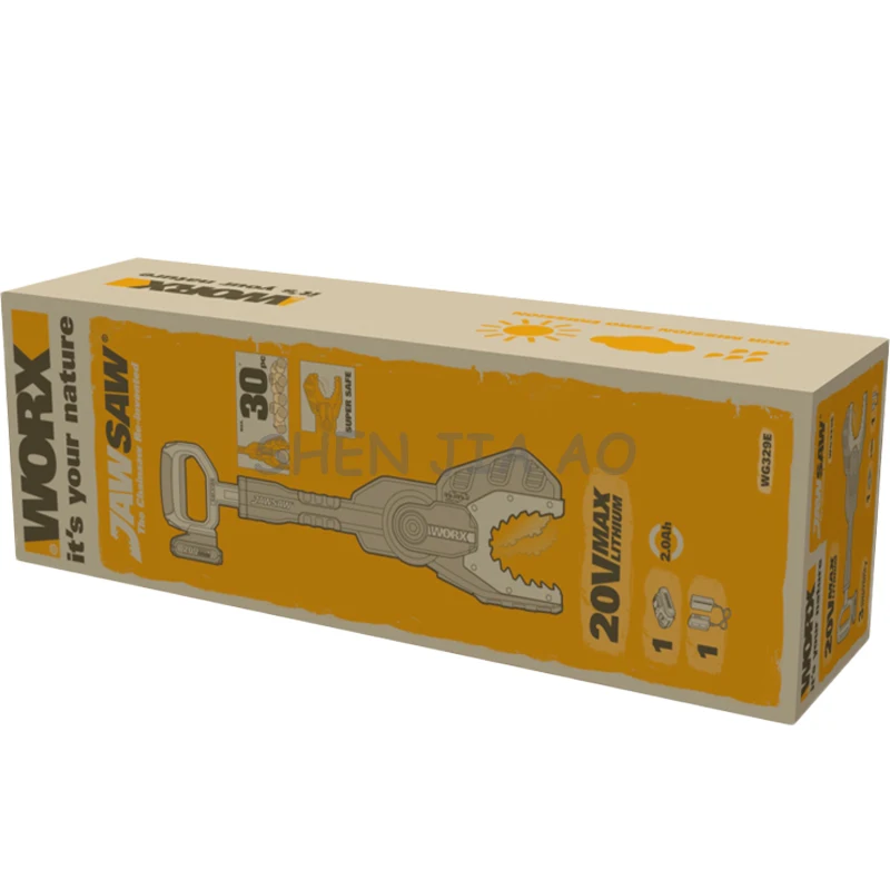 Электрическая цепная пила WG329E портативная электрическая для отдыха и сада 1 шт. |