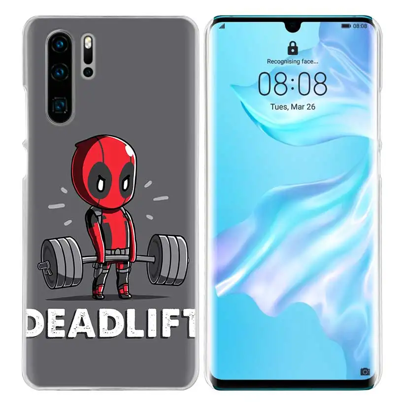 Чехол Дэдпул паук-человек для huawei P20 P Smart Z Plus P30 P10 P9 P8 mate 10 20 lite Pro жесткий чехол для телефона pc Coque