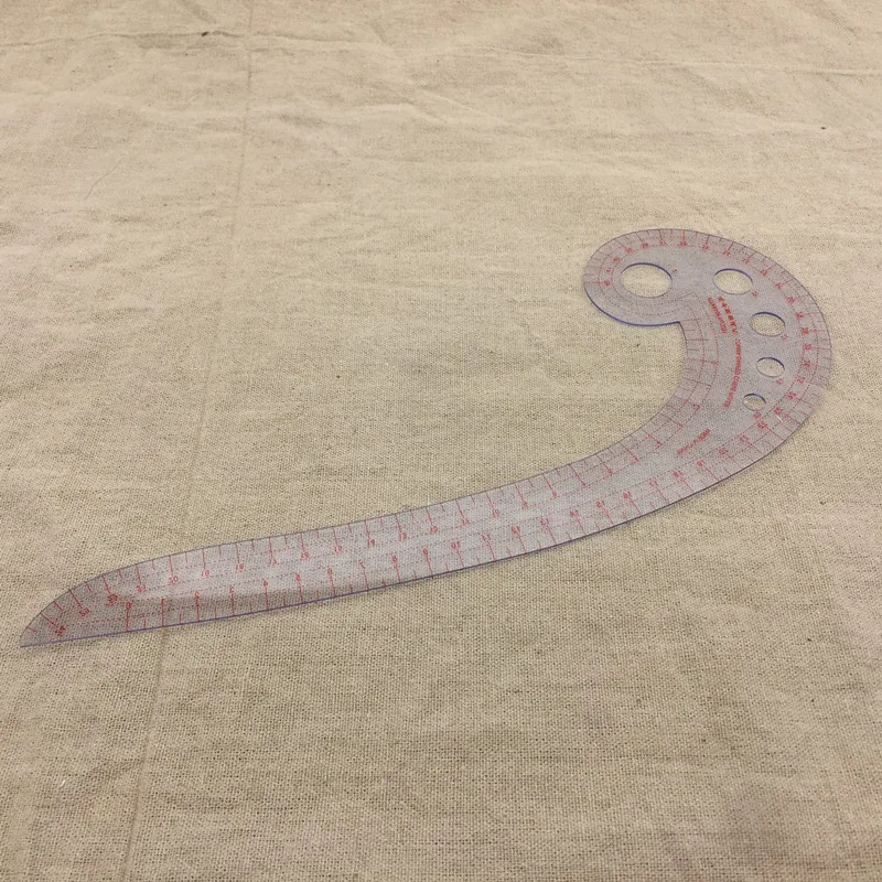 Швейные инструменты из мягкого пластика Форма запятой кривая линейка