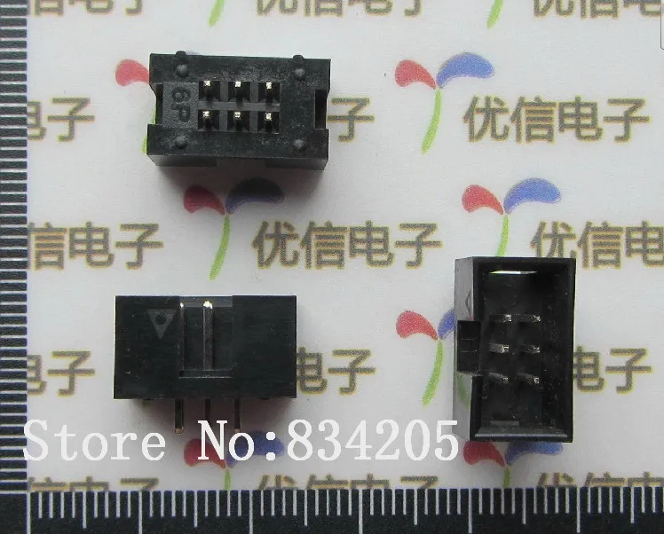 Бесплатная доставка Φ 2 54 мм ISP JTAG Ox horn socket | Обустройство дома