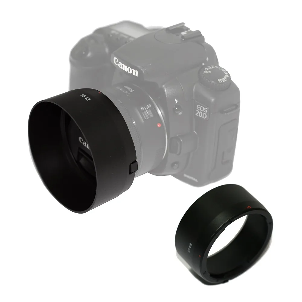 Бленда для объектива фотоаппарата Canon EF 50 мм f/1 8 STM|lens hood es-68|lens hoodcamera lens hoods |