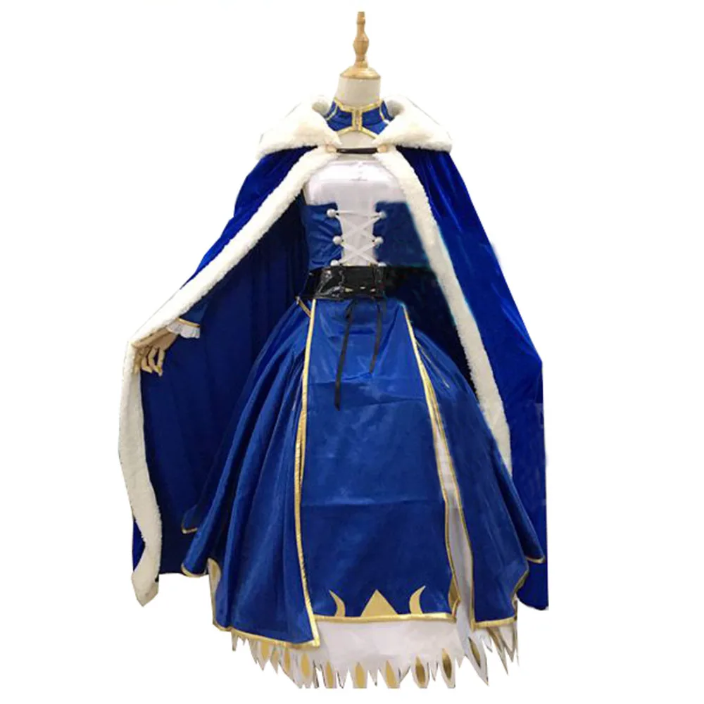 2017 костюм для косплея по саблей Artoria Pendragon Saber Cosplay Fate Stay Night UBW Zero Sword Косплей Костюм
