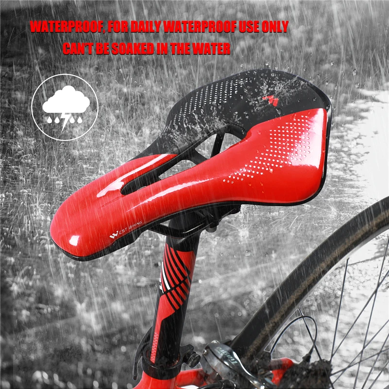 WEST BIKING седло для горного велосипеда, Велосипедное Сиденье, силиконовое, нескользящее, шоссейное, MTB, седло, силикагель, подушка, велосипедное седло