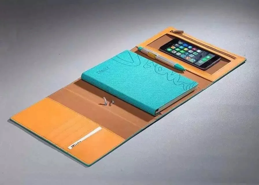 Бесплатный блокнот/папка с индивидуальным логотипом блокнот для бизнеса Лучший