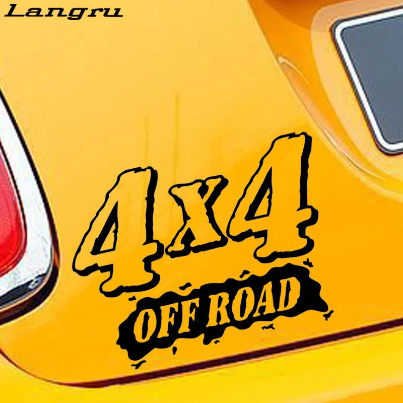 Langru 2017 Hot Sale Car Stying 4x4 Vinyl Graphics Decals Fashion Body Stickers Accessories Jdm | Автомобили и мотоциклы
