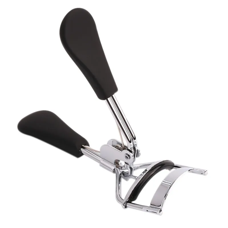 1 шт. женский профессиональный макияж серебряные ресницы бигуди зажим с черной