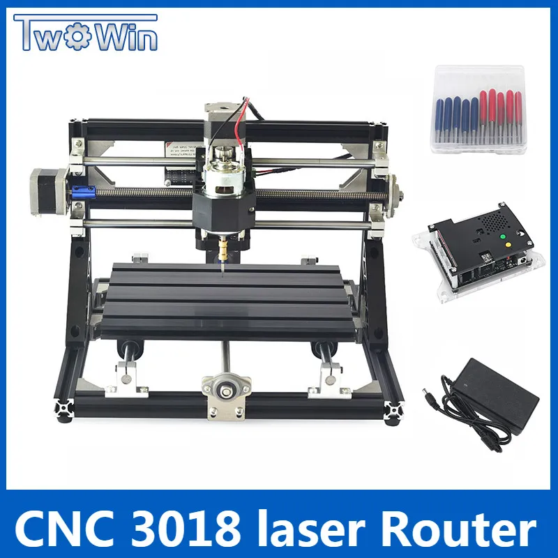 Новый CNC3018 withER11 Diy мини ЧПУ лазерная гравировка машина Pcb ПВХ фрезерный станок