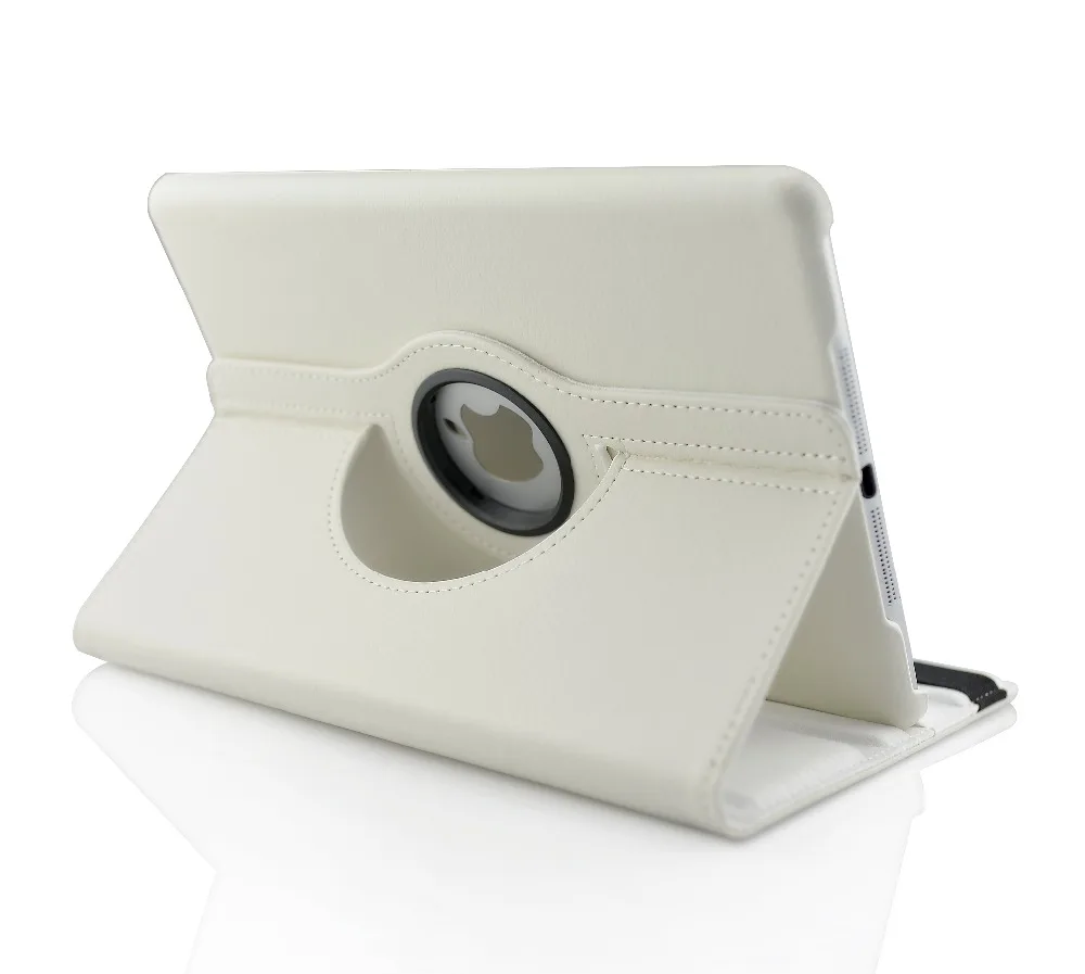 Чехол для нового ipad 9,7 дюйма, для ipad Air/Air 2, зернистый на 360 градусов вращающийся защитный чехол с откидной крышкой-EQHTX