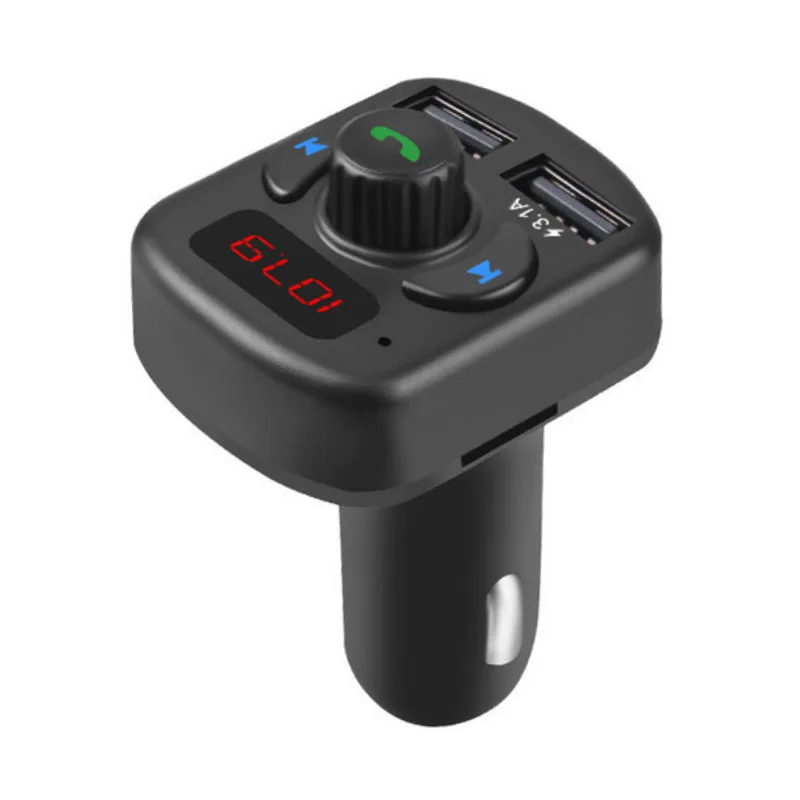 JaJaBor беспроводной fm передатчик Bluetooth 5 0 автомобильный комплект громкой связи