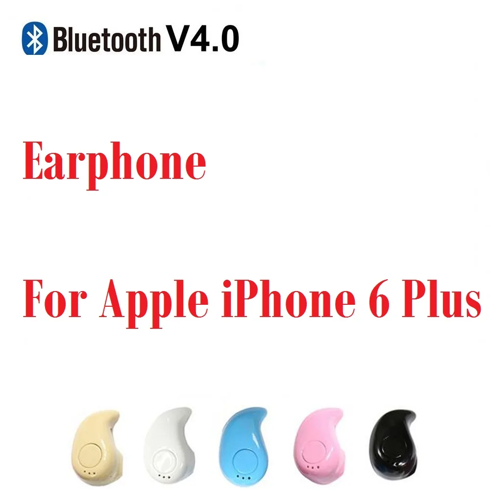 Топ Мини Спортивные Bluetooth наушники для Apple iPhone 6 Plus гарнитуры с микрофоном
