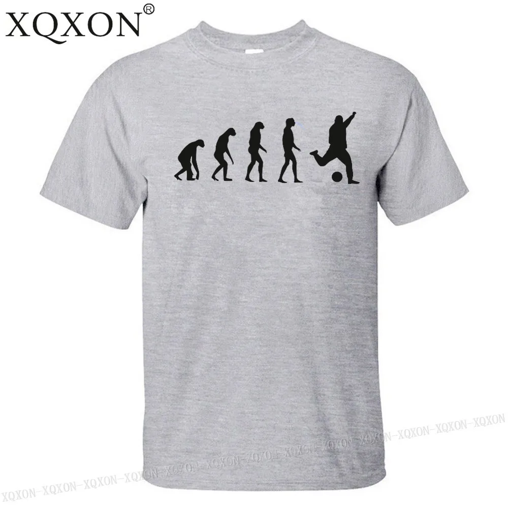 New-summer cotton t shirt Evolved to play Soccer design Short sleeved men t-shirt tee tops K309 | Мужская одежда
