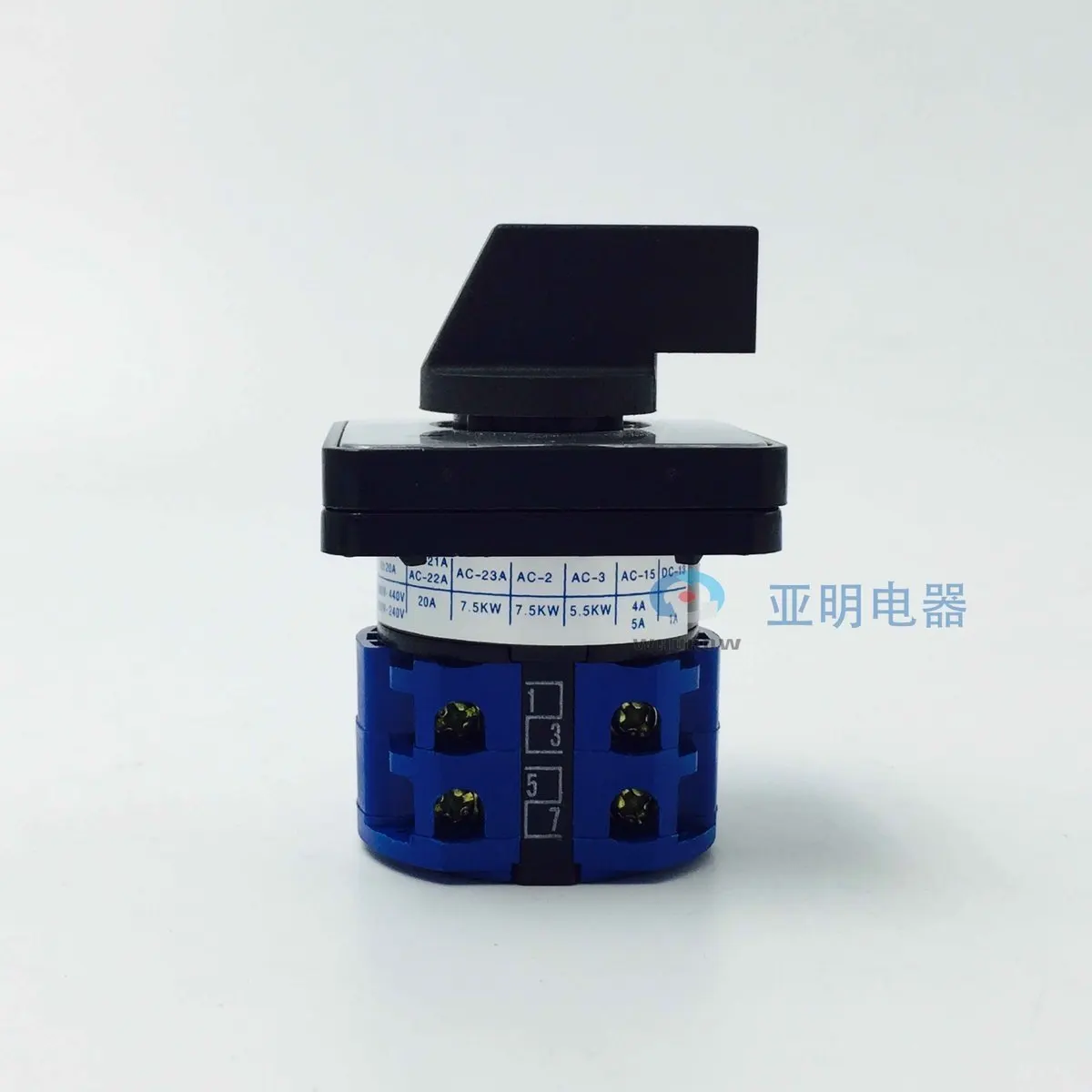 LW26 20D0412/2 Универсальный сменный переключатель 3 архива 2 секции Вращающаяся ручка