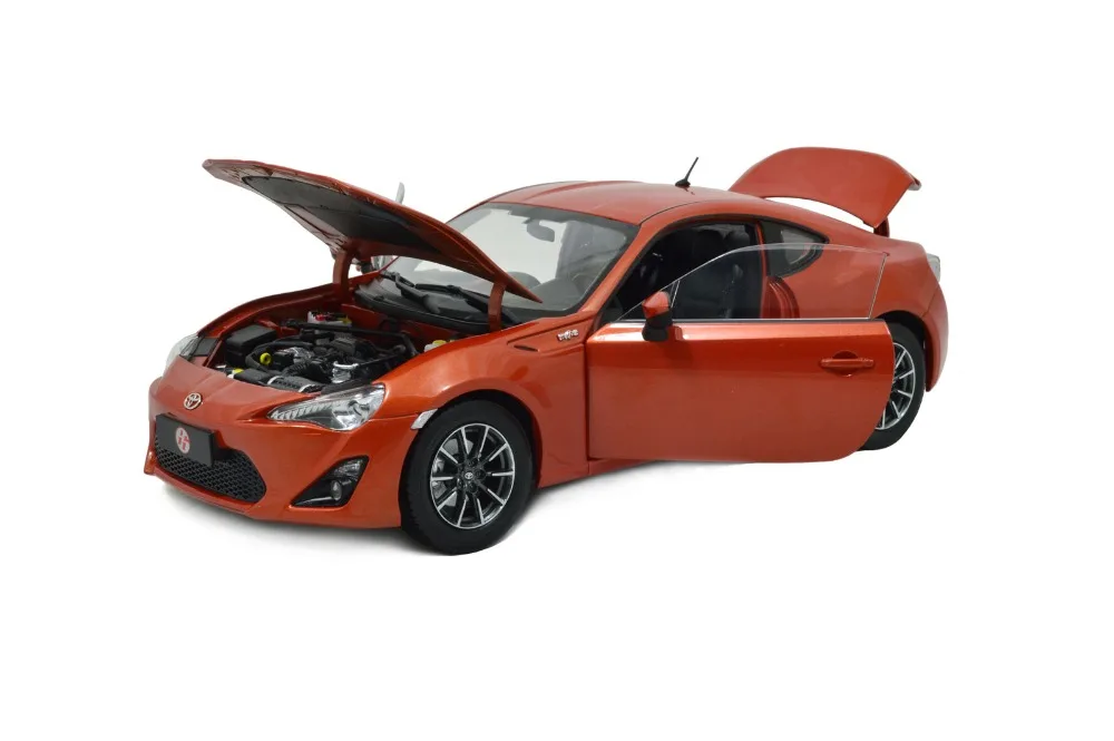 1/18 1:18 1 18 масштаб Тойота GT86 2013 статическое моделирование Литой Сплав модель