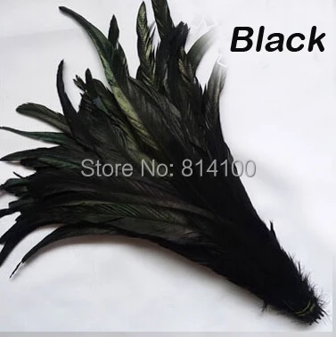 Перо петуха черный цвет перо сделай сам аксессуары для одежды свадебные и