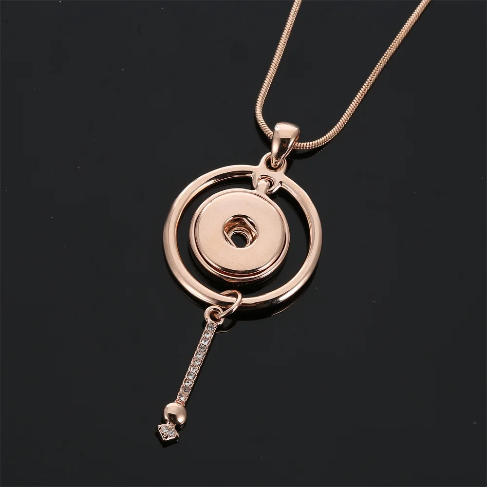 Женское колье с подвеской Legenstar из розового золота и змеиной кожи|fashion jewelry|jewelry