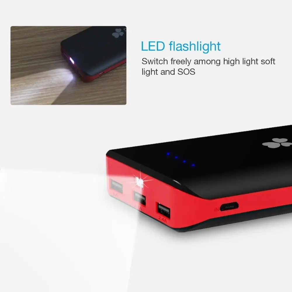 3 USB power Bank Real 22400 mah bank Внешний 18650 аккумулятор портативный мобильный телефон