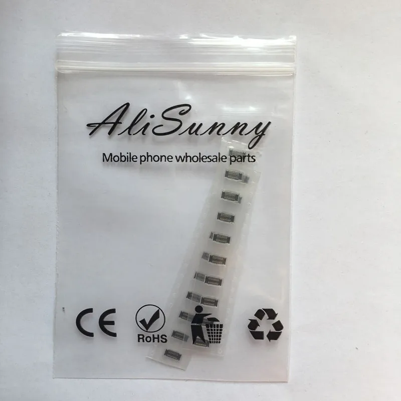 AliSunny 10 шт. ЖК-дисплей коннектор для Тач-скрина-цифровой преобразователь для iPad 2/3/4 iPad 5 Air iPad планшета Стекло FPC TP на логическая плата, материнская плата Flex кабель