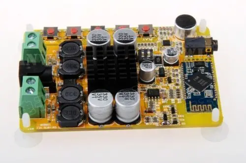 Беспроводной Bluetooth 4 0 TDA7492 2*50 Вт Цифровой аудио приемник стерео усилитель плата AUX