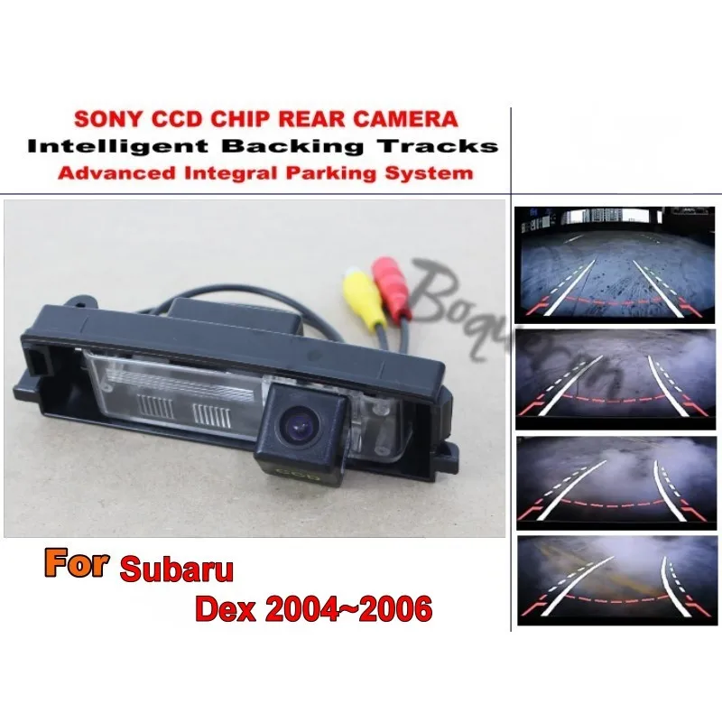 For Subaru Dex 2004 2005 2006 Smart Tracks Chip Camera / HD CCD Intelligent Dynamic Parking Car Rear View | Автомобили и