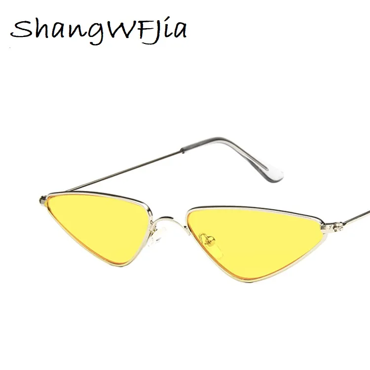 Женские солнцезащитные очки кошачий глаз дизайнерские Винтажные Солнцезащитные