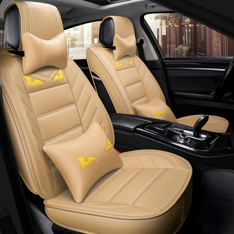 Универсальный из искусственной кожи чехлы сидений автомобиля для Renault espace 4 5 koleos