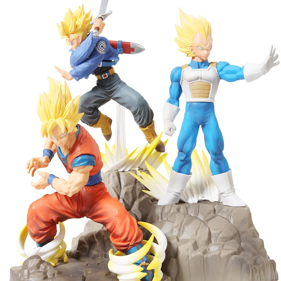 Tronzo Banpresto экшн-фигурка Dragon Ball Z абсолютное совершенство рисунок АПФ SSJ Гоку шорты «Вегета» фигурная модель Jouets - Цвет: 1 Set