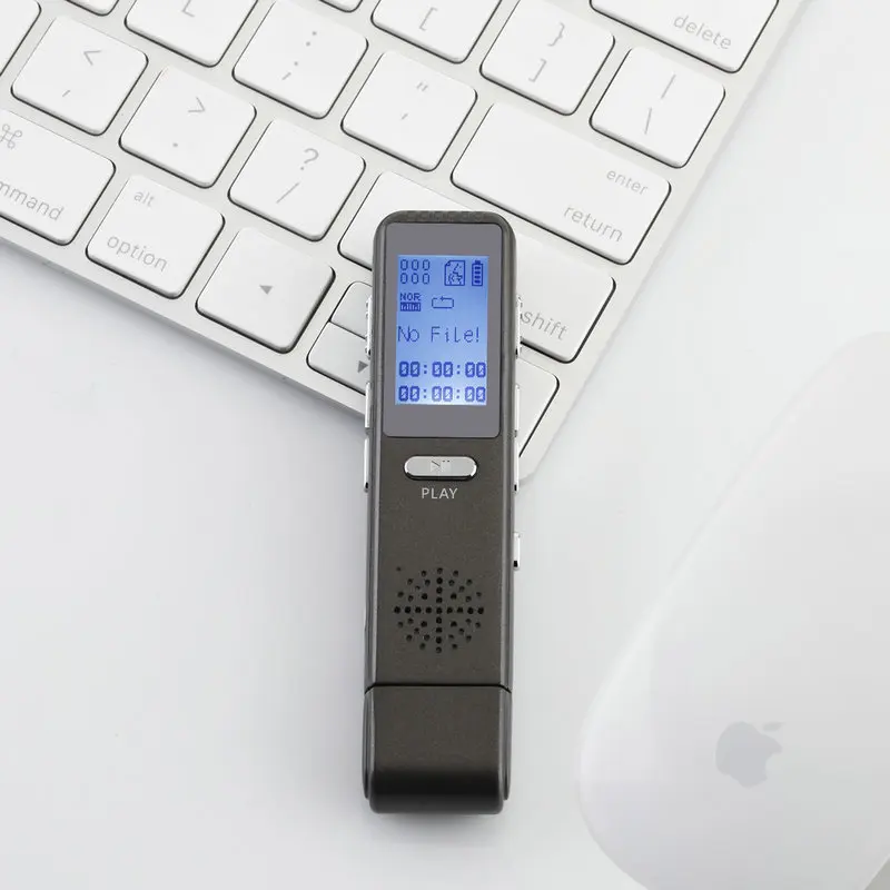8 ГБ/16 ГБ/32 ГБ диктофон USB Профессиональный цифровой Аудио Диктофон с WAV MP3 плеером