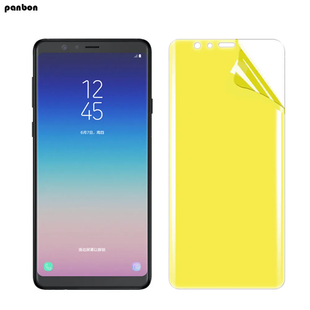 

3D Full Coverage For Samsung A7 2018 A750 Hydrogel Film Soft TPU Screen Protector For Samsung galaxy A7 2016 2017 nano Film