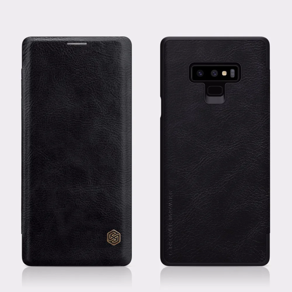 

Case For Samsung Galaxy Note 9 Nillkin QIN leather Case Card Pocket flip cover for Samsung Galaxy Note 9 Note9 +Retail Package