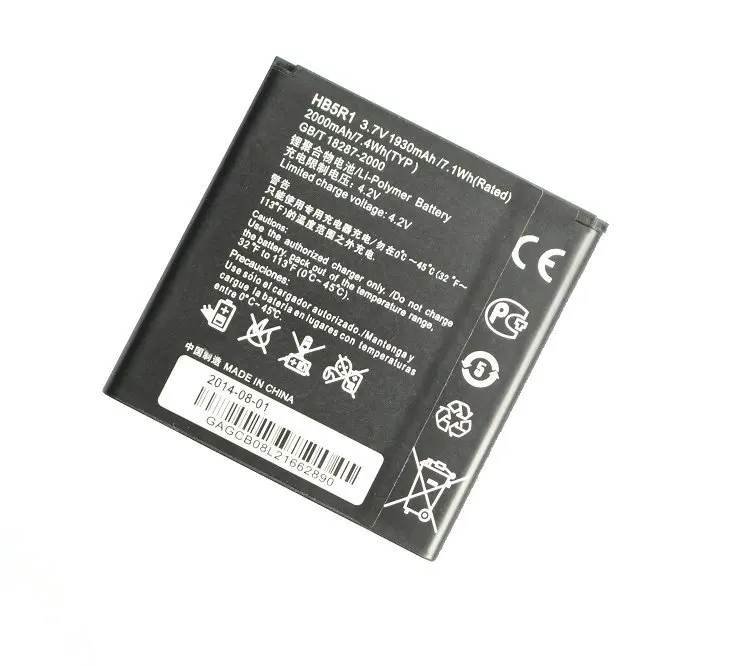 10 шт./лот 1930 мАч HB5R1 запасная батарея для Huawei Ascend G500D G600 P1 LTE 201HW Панама U8520 U8832 U8832D U8836D